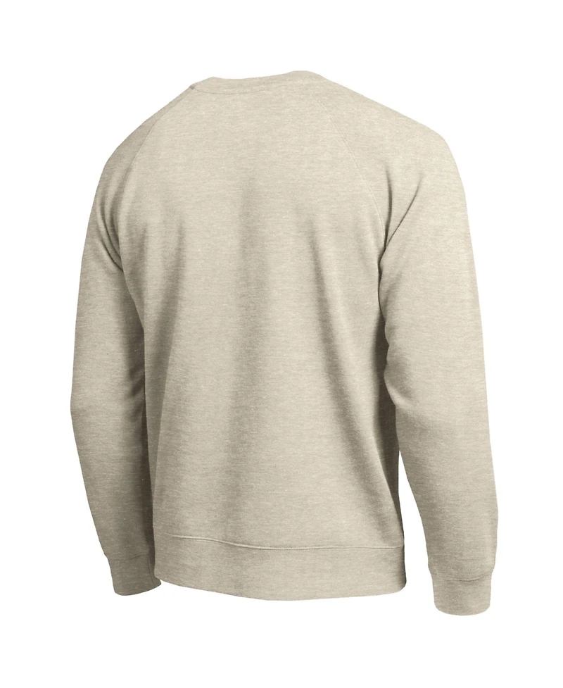 Champion Men's New York Mets Fleece-Lined Raglan Relaxed-Fit Cotton-Blend Sweatshirt