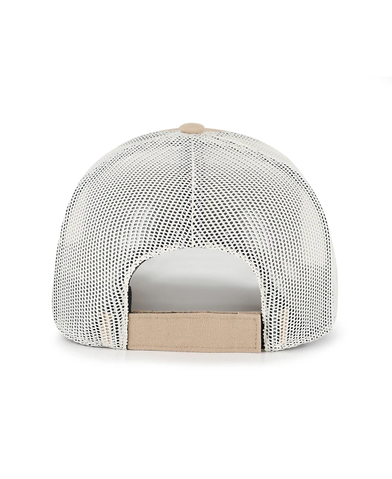 '47 Brand Detroit Lions Adjustable Leather Applique Trucker Hat