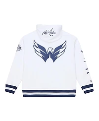 Mitchell & Ness Men's Washington Capitals Graphic Fleece Hoodie