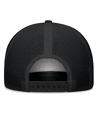Fanatics Men's White/Black Juventus Clash A-Frame Trucker Adjustable Hat