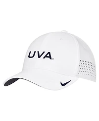 Nike Men's White Virginia Cavaliers 2026 On-Field AeroBill Swoosh Flex Dri-fit Hat