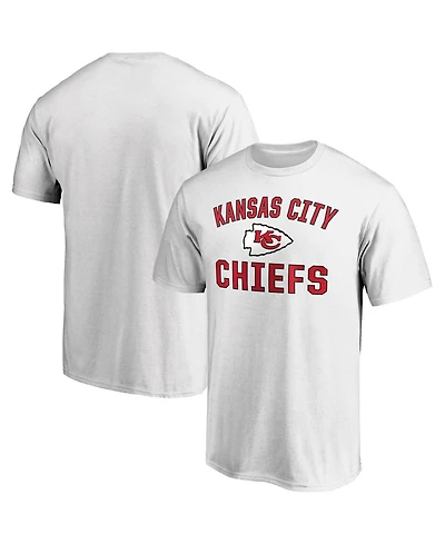 Fanatics Men's Kansas City Chiefs Victory Arch Screen-Print Crew Neck T-Shirt