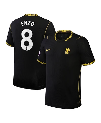 Nike Men's Enzo Fernandez Black Chelsea 2026/27 Away Match Authentic Jersey