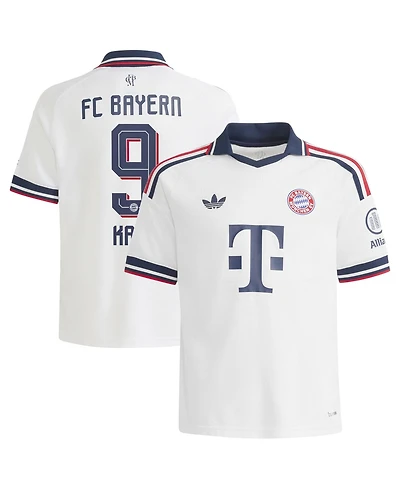 Adidas Big Boys and Girls Harry Kane White Bayern Munich 2026/27 Away Replica Jersey