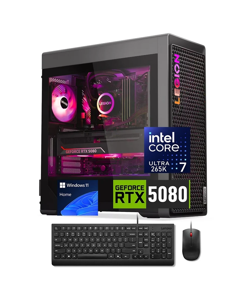 Lenovo Legion Rtx 5080 Gaming Liquid-Cooled Desktop