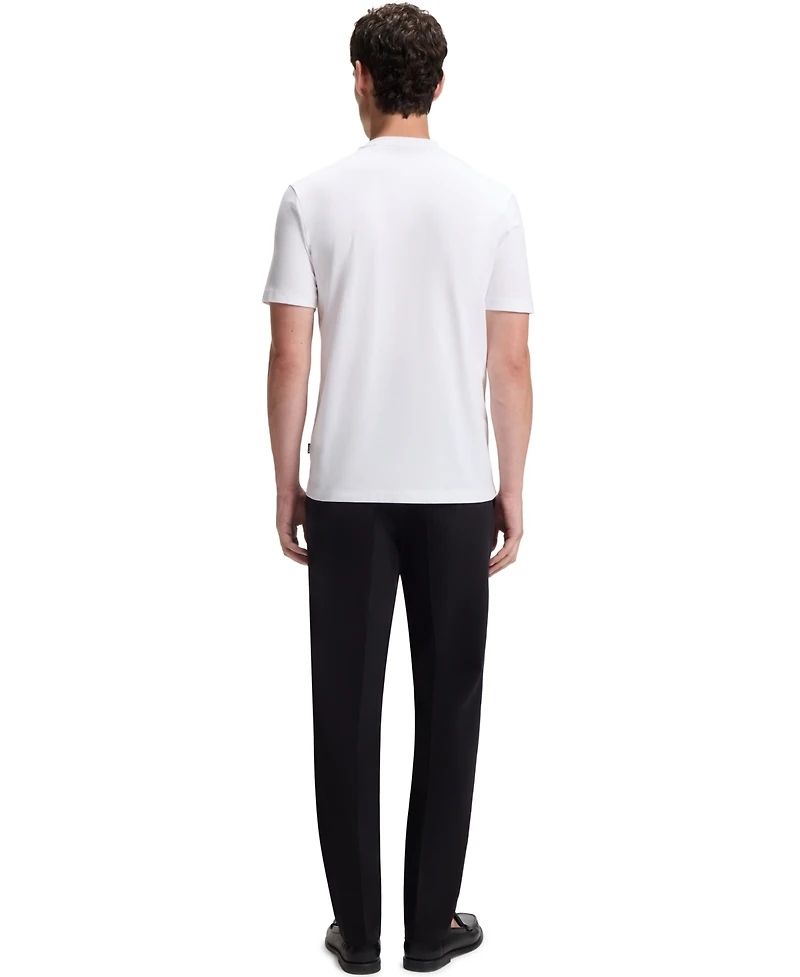 Boss by Hugo Boss Men's Cotton-Jersey Regular-Fit Logo T-Shirt