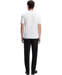 Boss by Hugo Boss Men's Cotton-Jersey Regular-Fit Logo T-Shirt