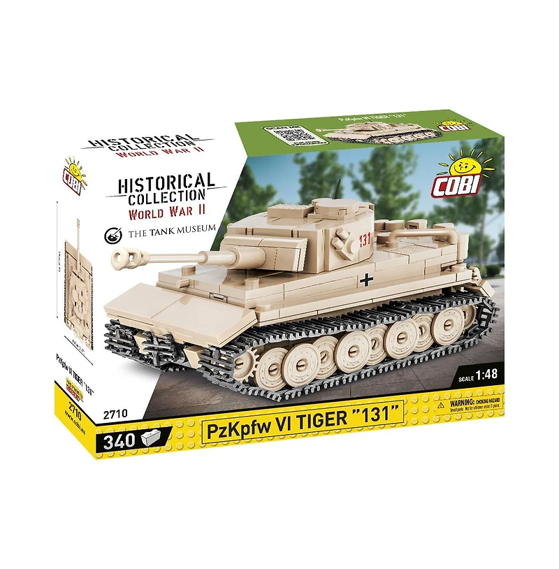 Cobi Historical Collection Panzer Vi Tiger "131" Tank, 350 pieces
