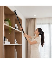Pursonic CleanMax Duo Bundle: Usb Rechargeable Cordless Handheld Vacuum Cleaner + Electric Scalable Scrubber Brush