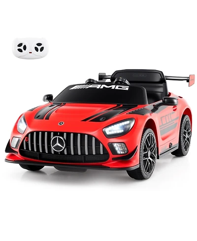 Mecale 12V Kids Licensed Ford Mach-e Ride-On Car with Parent Remote, Age 3-8