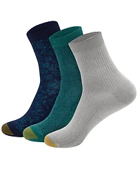 Gold Toe Women's Turn Cuff Convertible Reinforced-Toe Crew Socks, 6-Pack