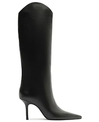 Schutz Women's Mary Ellen Heeled Pointed Toe Tall Dress Boots
