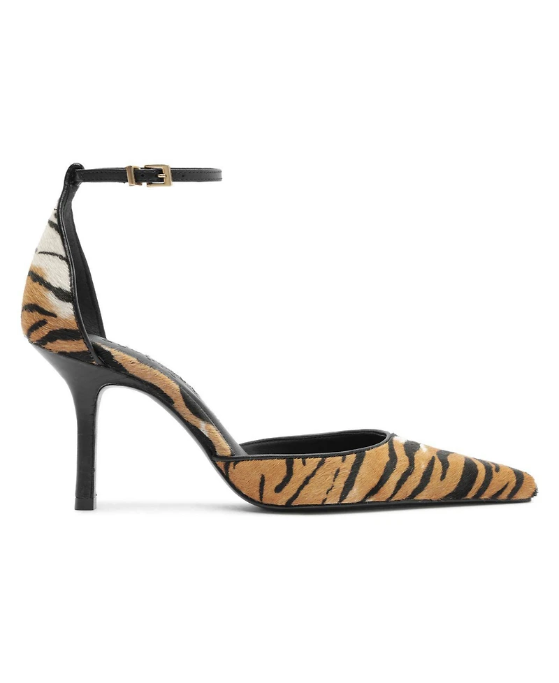 Schutz Women's Jenny Ankle Strap Pointed Toe Pumps