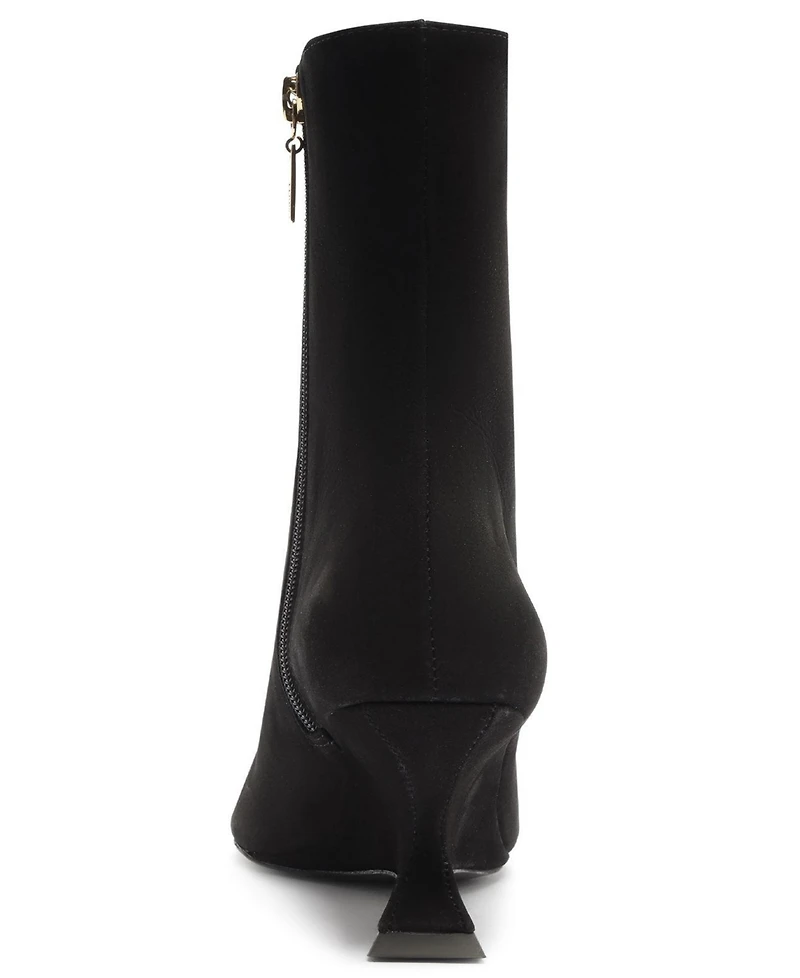 Schutz Women's Siena Mid Wedge Dress Booties