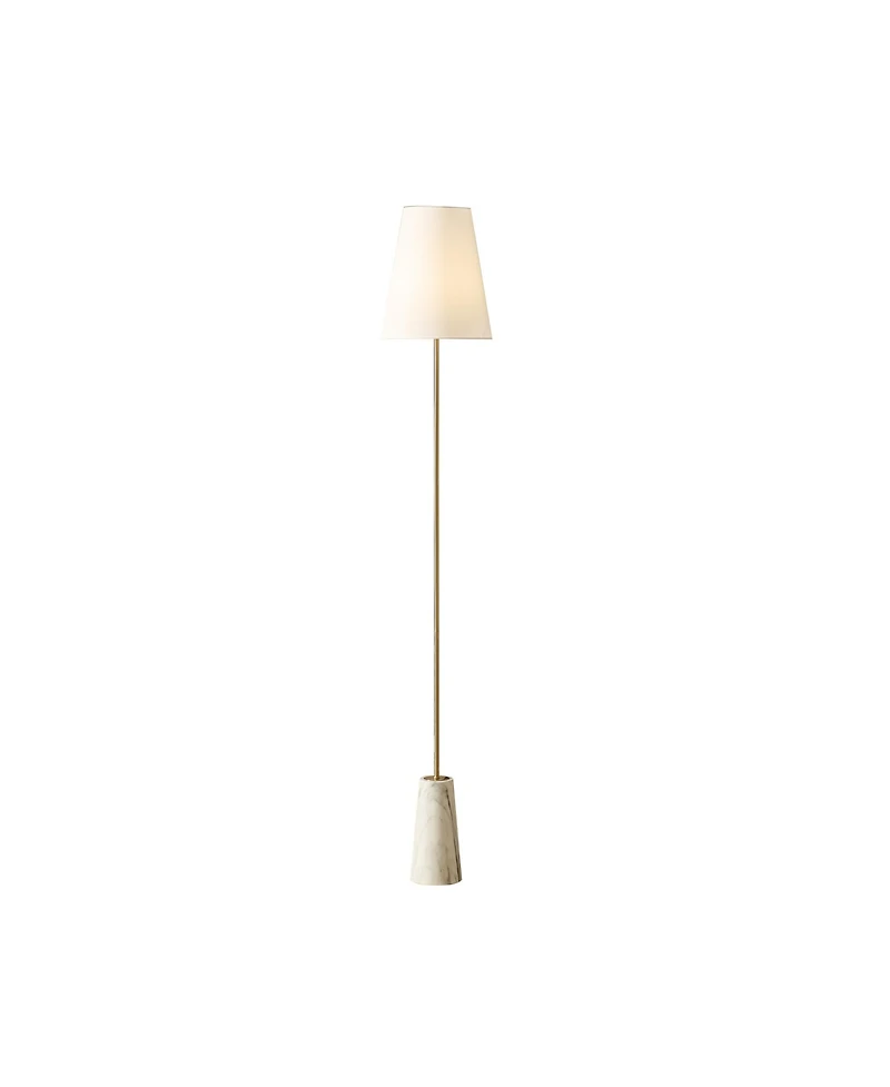 Kings Brand Furniture Modern 61-Inch Floor Lamp with Gold Frame for Living Room, Bedroom, Office, and Dining Room