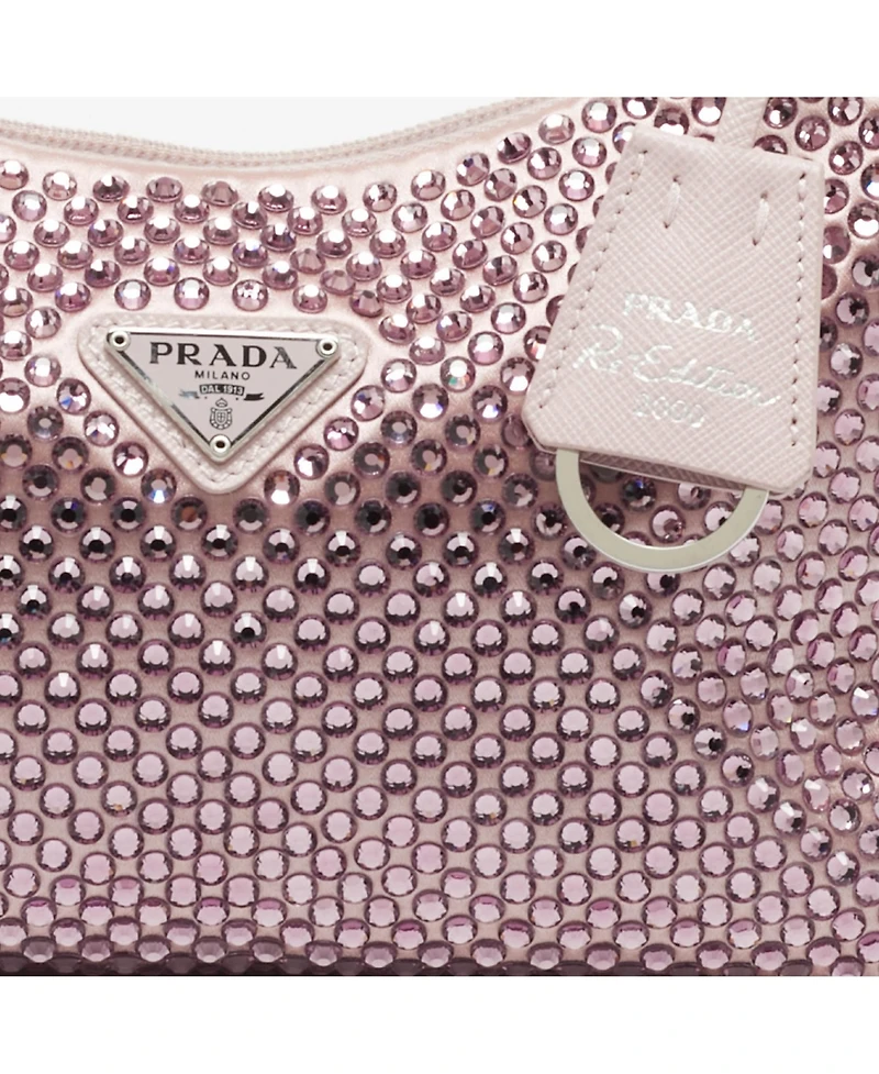 Pre-Owned Prada Women's Crystals Shoulder Bag