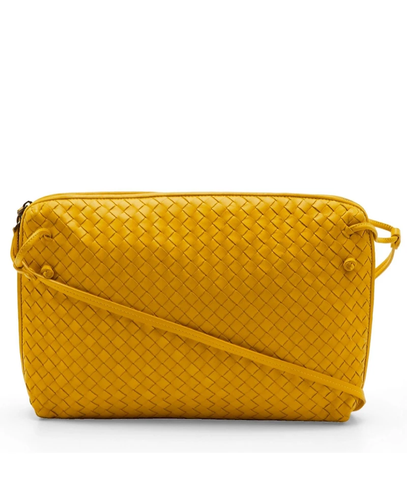 Pre-Owned Bottega Veneta Women's Intrecciato Leather Nodini Shoulder Bag