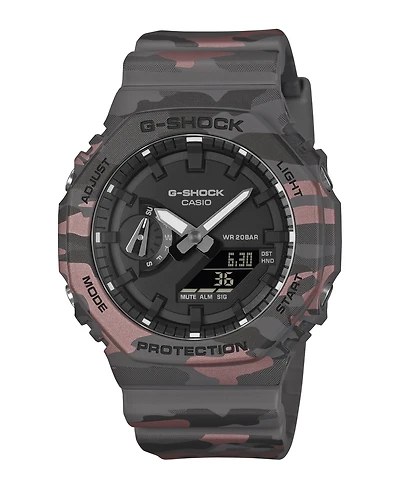 G-Shock Men's Analog Digital Grey Camo Resin Watch 45.4 mm