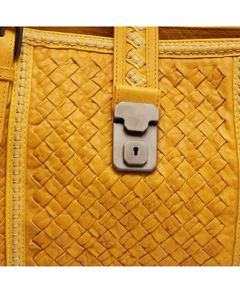 Pre-Owned Bottega Veneta Leather Tote Bag