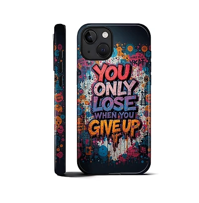 Lisen Give Up Club 2-Layer Phone Case Compatible with Apple iPhone 14 Pro Max
