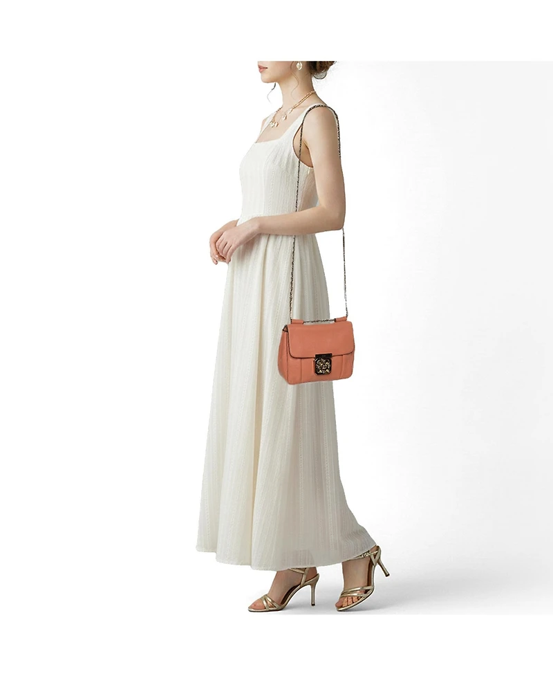 Pre-Owned Chloe women's Drew Medium Pebbled Leather Shoulder Bag