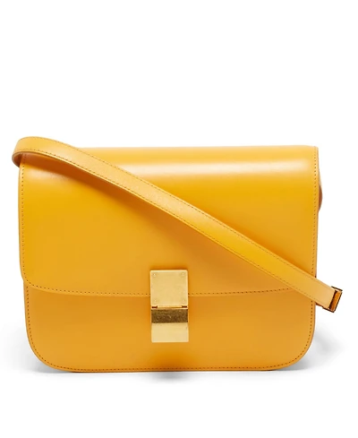 Pre-Owned Celine Women's Classic Box Leather Shoulder Bag