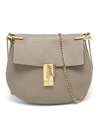 Pre-Owned Chloe Women's Drew Medium Pebbled Leather Shoulder Bag