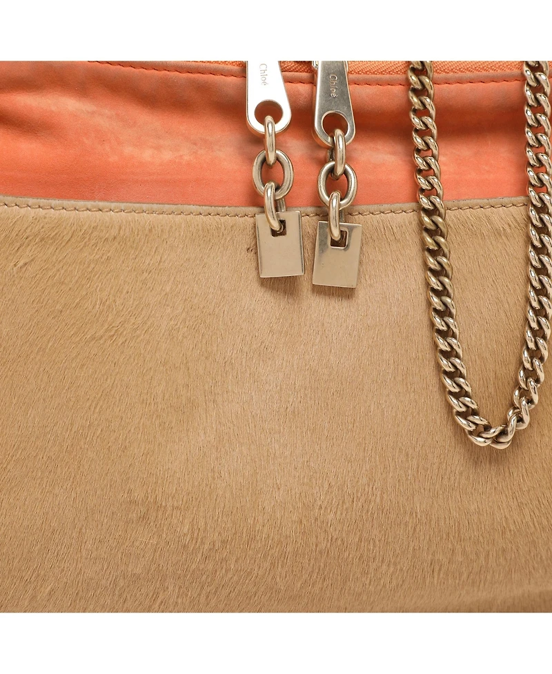 Pre-Owned Chloe Women's Calf Hair Shoulder Bag
