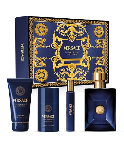 Versace 4-Piece Dylan Blue Pour Homme Eau de Parfum Set