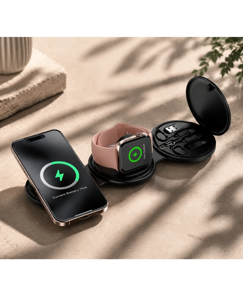 5-in-1 Folding Wireless Charging Station