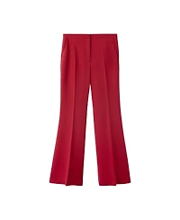 Mango Women's High-Waist Flare Pants