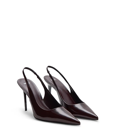 Mango Women's Patent Heeled Shoes