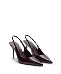 Mango Women's Patent Heeled Shoes