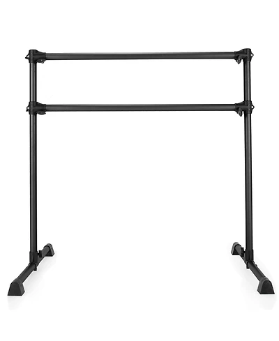 Glintex Ballet Barre, 4 ft Double Bar with 7 to 46 in Adjustable Height