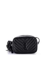 Pre-Owned Saint Laurent Lou Belt Bag Matelasse Chevron Leather