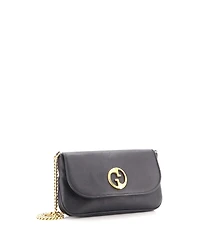 Pre-Owned Gucci Medium 1973 Chain Shoulder Bag Leather