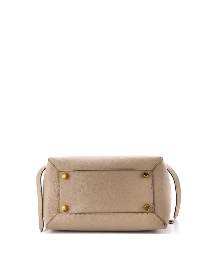 Pre-Owned Celine Mini Belt Bag Textured Leather