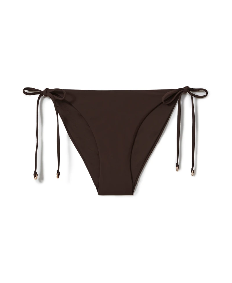 Reiss Women's Riah Low-Rise Side-Tie Bikini Bottoms