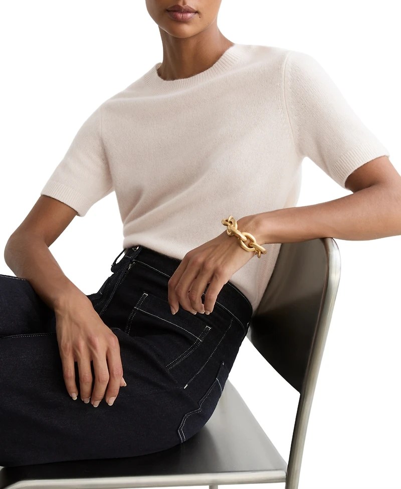 Reiss Women's Stevie Crew-Neck T-Shirt
