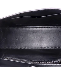 Pre-Owned Balenciaga Hourglass Stretch Top Handle Bag Embossed Leather