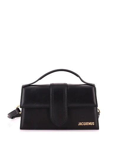 Pre-Owned Jacquemus Le Grand Bambino Flap Bag Leather