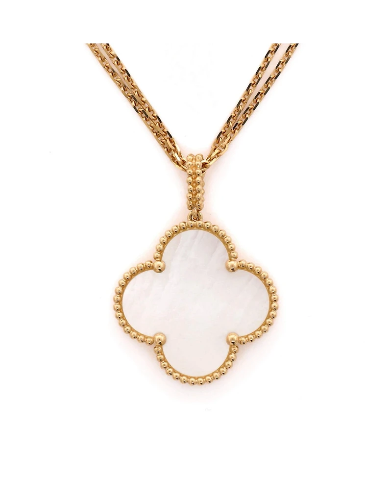 Pre-Owned Van Cleef and Arpels Magic Alhambra Pendant Long Necklace