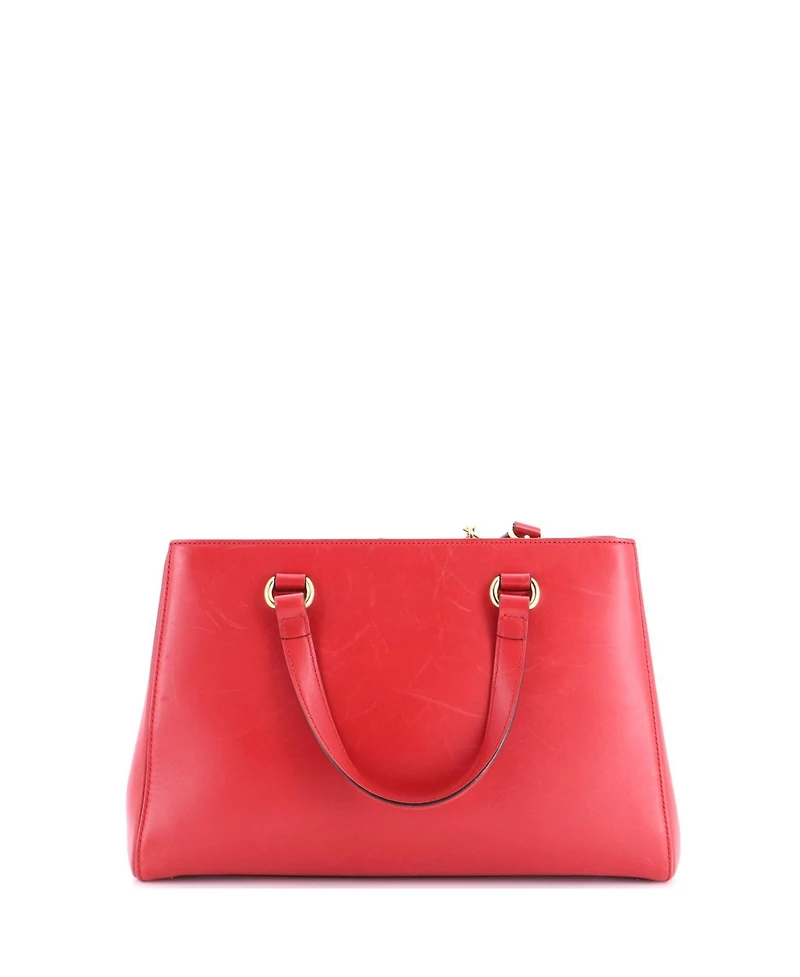 Pre-Owned Gucci Large Sylvie Top Handle Tote Leather