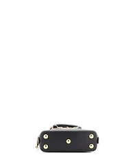 Pre-Owned Gucci Mini x Adidas Horsebit 1955 Top Handle Bag Leather with Applique