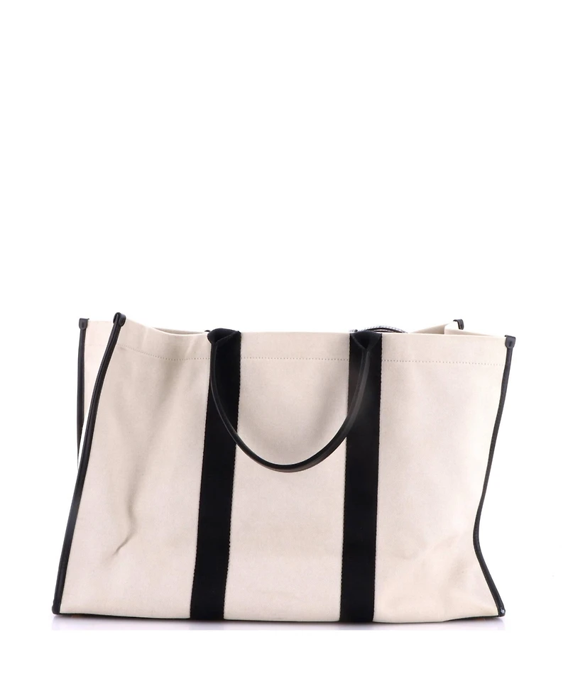 Pre-Owned Balenciaga Large Hardware Tote Canvas