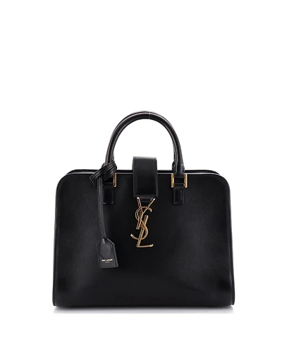 Pre-Owned Saint Laurent Baby Monogram Cabas Leather