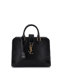 Pre-Owned Saint Laurent Baby Monogram Cabas Leather
