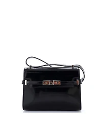 Pre-Owned Saint Laurent Mini Manhattan Shoulder Bag Leather