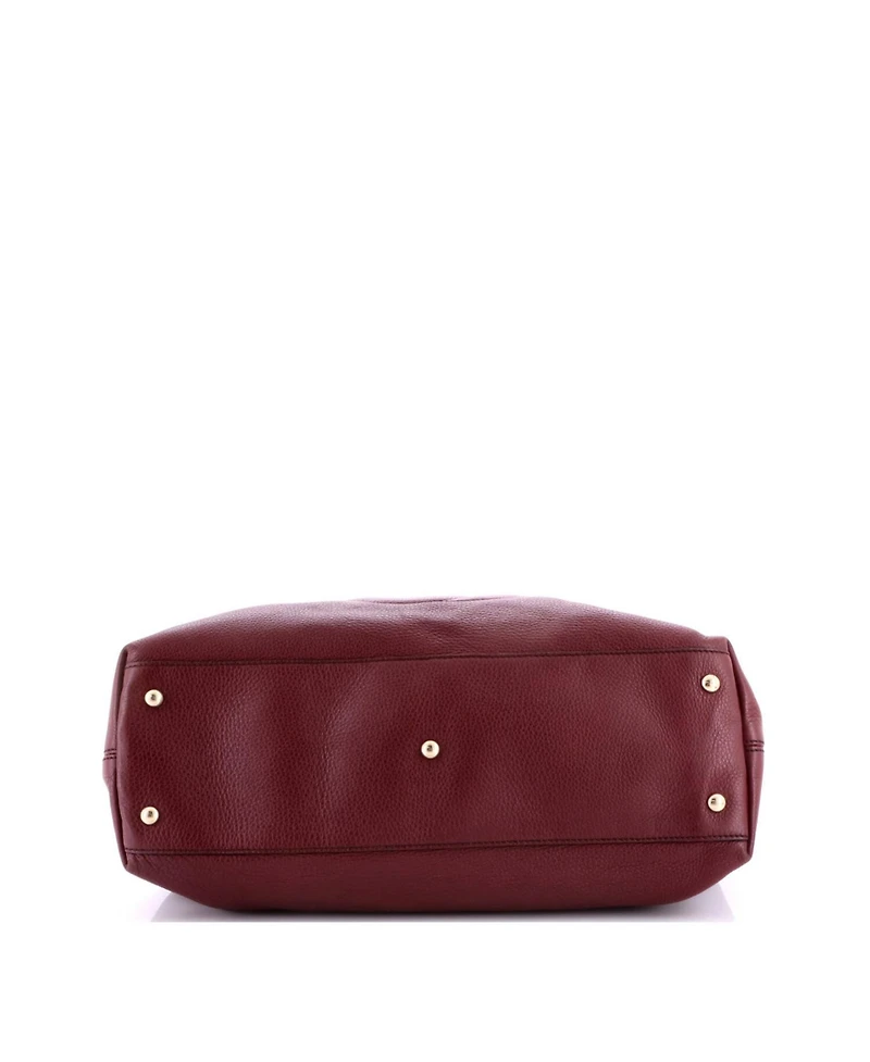 Pre-Owned Gucci Medium Soho Working Tote Leather