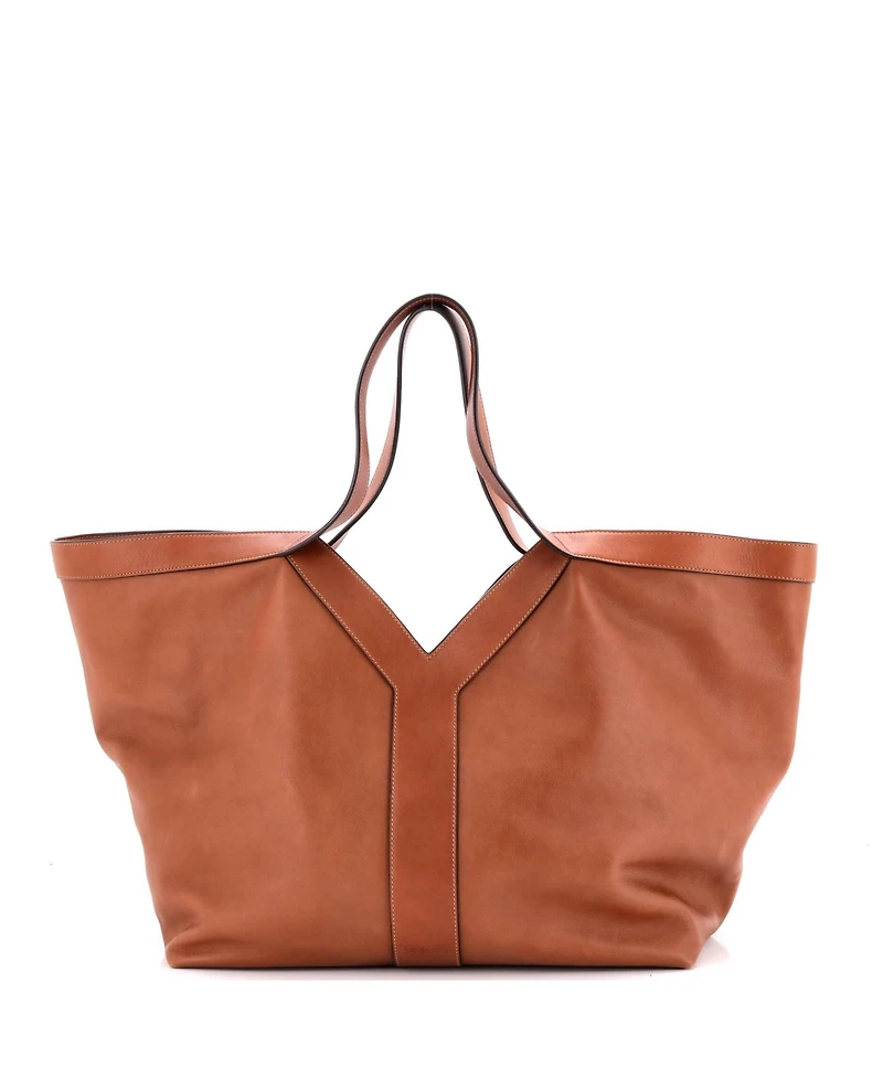 Pre-Owned Saint Laurent Medium Y Tote Leather